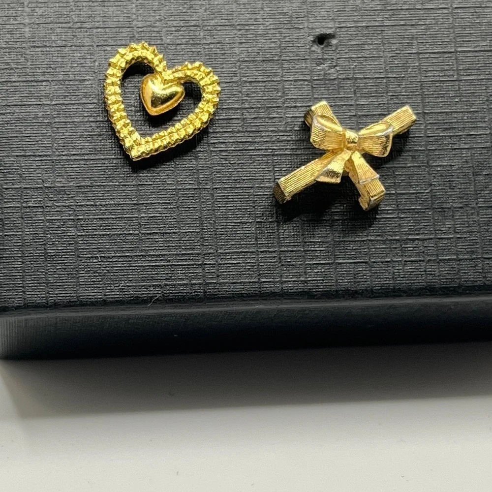 Vintage cute gold